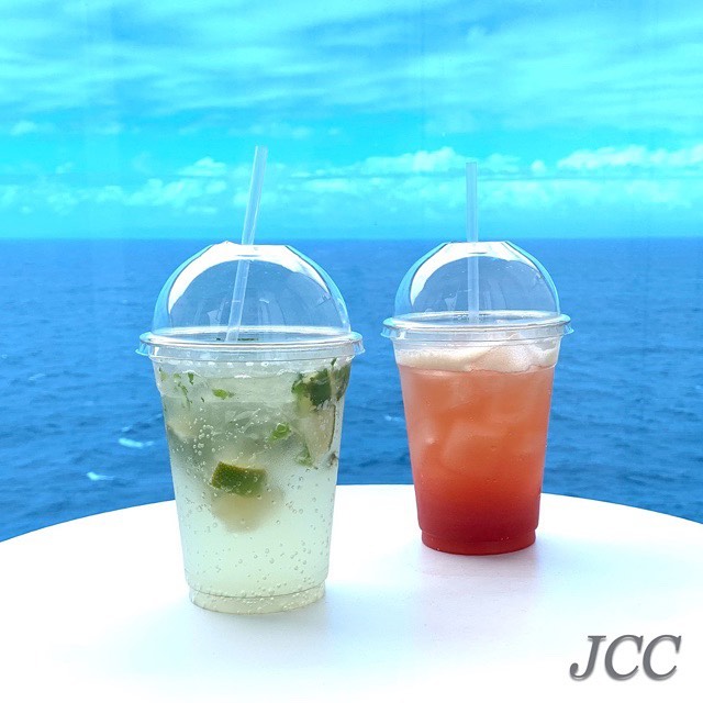 #ダイヤモンドプリンセス #ベランダ #ドリンク #ゼロモヒート #キーウェストクーラー #クルーズ #旅行 #diamondprincess #nonalcoholic #cocktails #zeromojito #keywestcooler #i2w #cruiselife #instacruise #cruiseaddict #travel #princesscruises #?