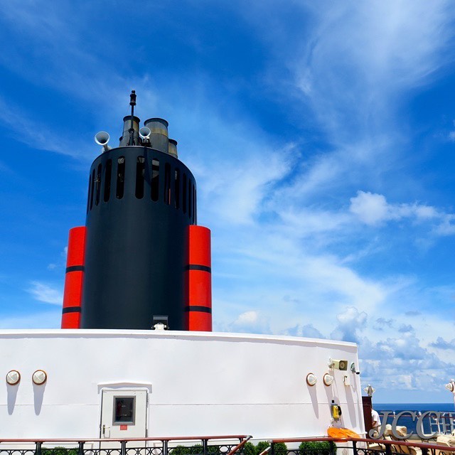 #クイーンエリザベス #キュナード #ファンネル #クルーズ #航行中 #旅行 #queenelizabeth #cunard #funnel #cruiselife #cruiseship #cruisevacation #i2w #travel #cruiseaddict #?