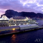 #ジブラルタル #アザマラクルーズ　#黄昏時 #クルーズ #旅行 #gibraltar #azamara #cruiseship #sunset #cruiselife #i2w #instacruiseship #cruiseaddict #travel #?