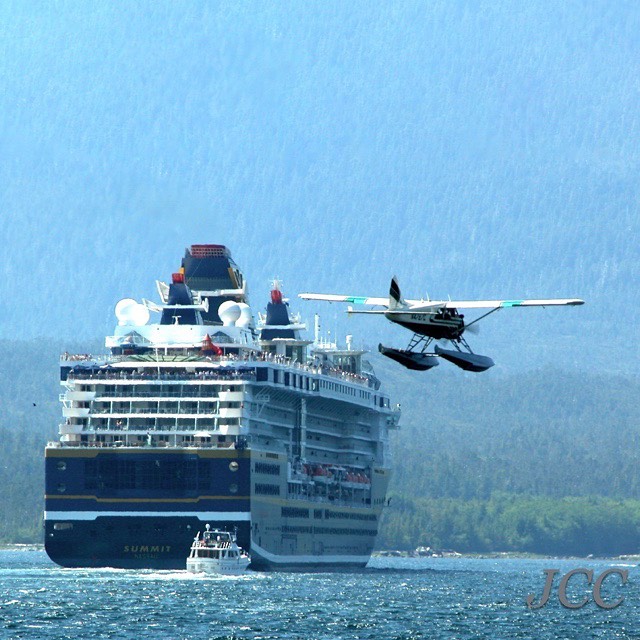 #セレブリティサミット #水上飛行機 #旧塗装 #クルーズ #celebritysummit #alaska #oldpaint #cruiseship #i2w #travel #cruiseaddict #instacruiseship #cruisefan